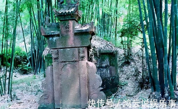 坟地#坟边长竹须迁坟，坟前两物成富人，“两物”是什么