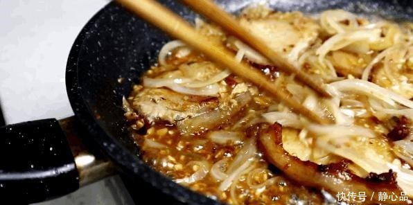 日本特色料理,猪肉生姜烧,在家就能轻松搞定,比西餐牛排还好吃