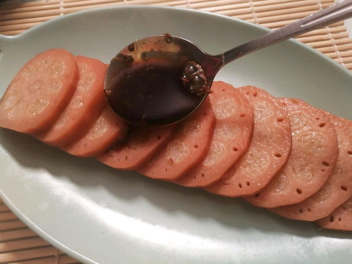 秋季养生小甜品:桂花糯米藕,制作简单,甜而不腻