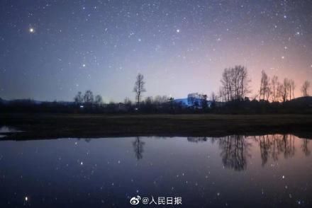 除夕夜前的绝美星空，一起许愿吧！