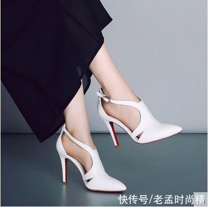 头层牛皮|穿双好看的尖头高跟鞋，行走得舒适又尊贵