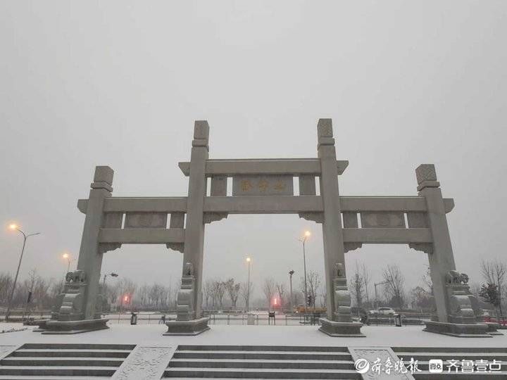 瑞雪兆|济南又下雪了，来看看卧牛山公园附近的雪景