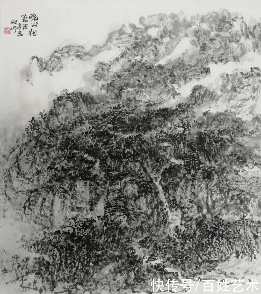 佳胜|象外幽——栖山蔡亮辛丑三月学画散记