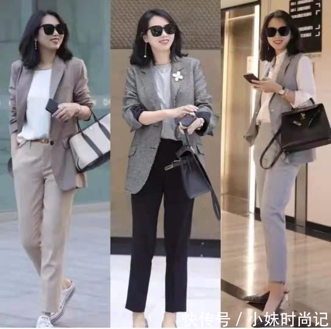 搭配|这才是适合40岁女性的穿搭,兼顾着优雅和简约,营造出高级感