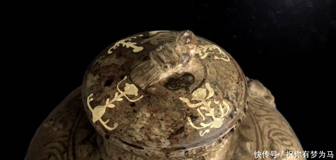 我心飞翔——青瓷釉下彩羽人纹盘口壶