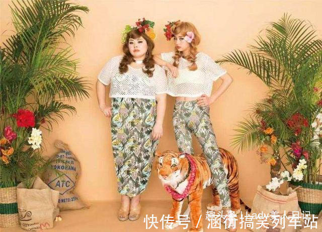 原宿风 穿同一件衣服,200斤和90斤的“穿搭对比”,看后我决定还是减肥