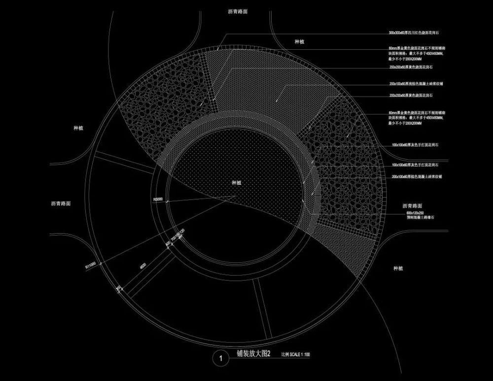 图规范|万科要求的景观细部图纸，原来得画到这么细