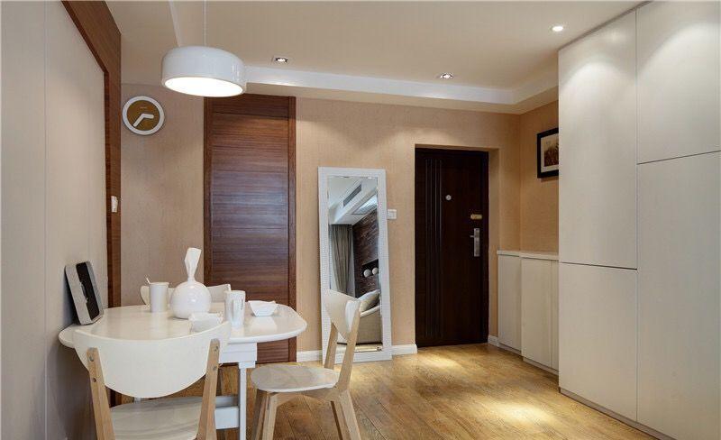 舒适|女儿买给父母的简约风一居,清新舒适又优雅,客餐厅真迷人,喜欢