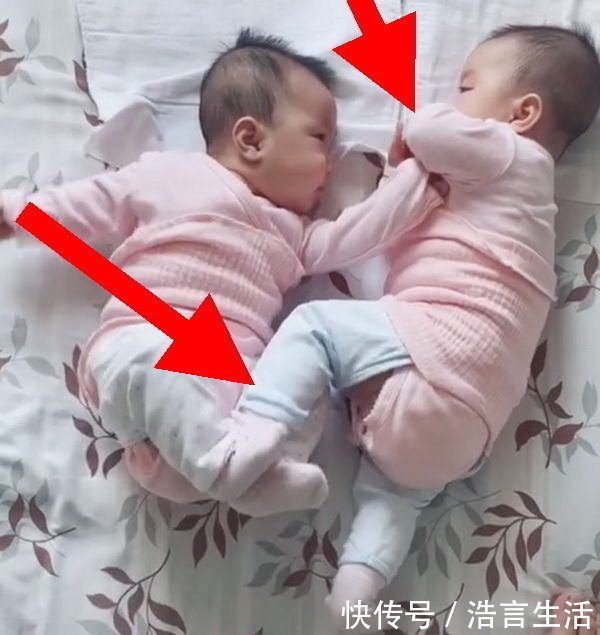 冤冤相|一岁双胞胎互相掐架,哥俩下手都贼狠,网友:冤冤相报何时了