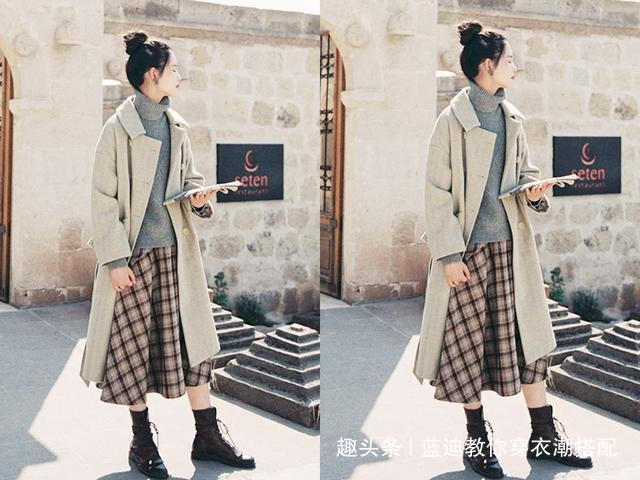 搭配 短靴才是今年秋冬最流行的鞋子,搭配各种时髦的大衣,好看爆了!