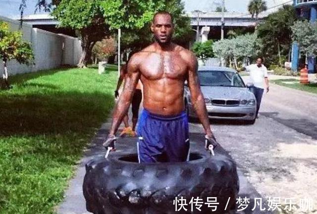 nb同样是推轮胎,看看詹姆斯,看看易建联,再看看周琦!差距太大了