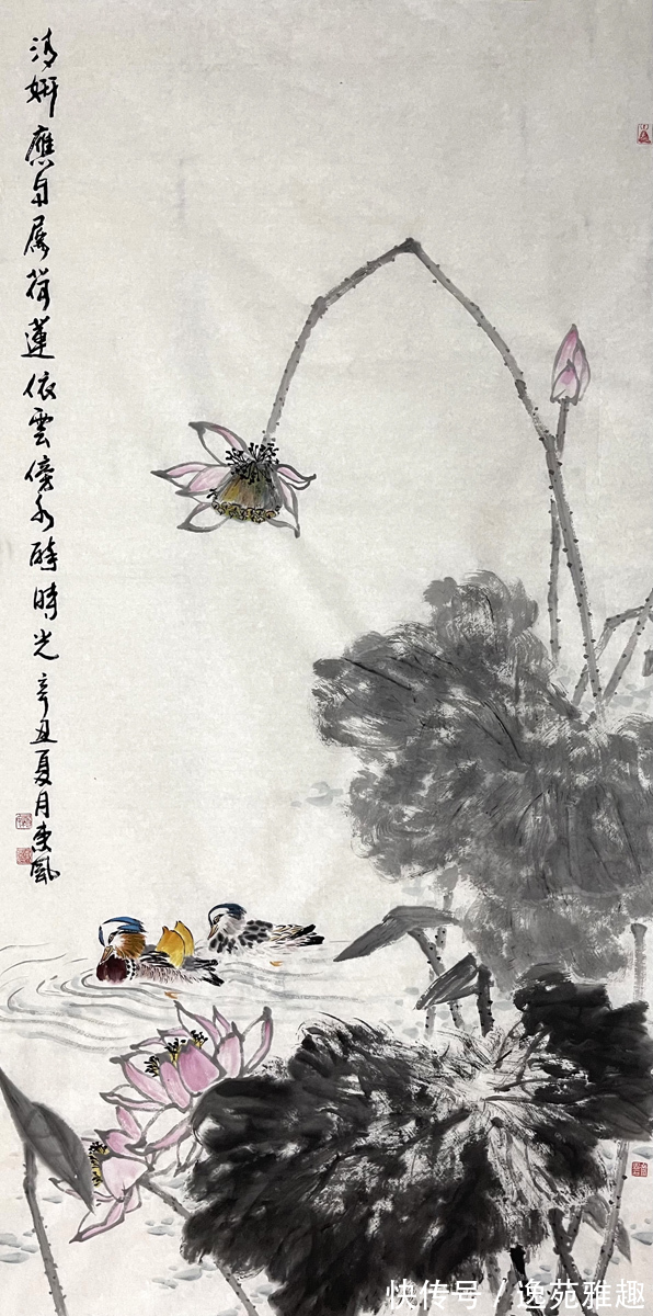 书画$「作品欣赏」静,是美的极致,画家杨东风作品欣赏