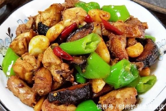 香芹|家常菜蒜子青椒炒鸡块、回锅香肠、香芹腊肉