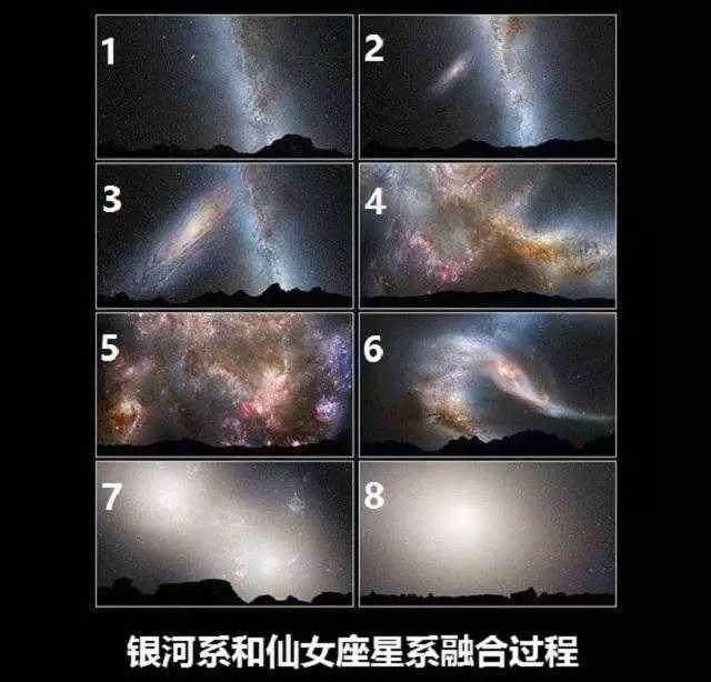 星系碰撞意味着毁天灭地吗？其实并没你想象中可怕！