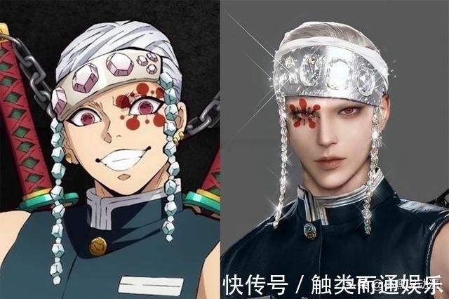 祢豆子|当《鬼灭之刃》被还原成真人,次元壁脆弱得不堪一击,这也太像了