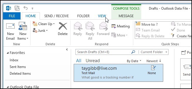 (outlook邮件行距设置)更改Outlook 2013中用于邮件预览的行数
