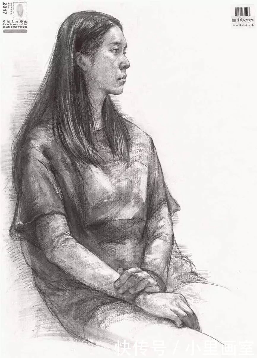 以横构图形|中国美院初试素描考什么?看了你就知道(附近年素描高分卷)