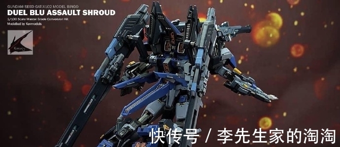 模型|变身金刚狼?苦无尸装决斗高达模型