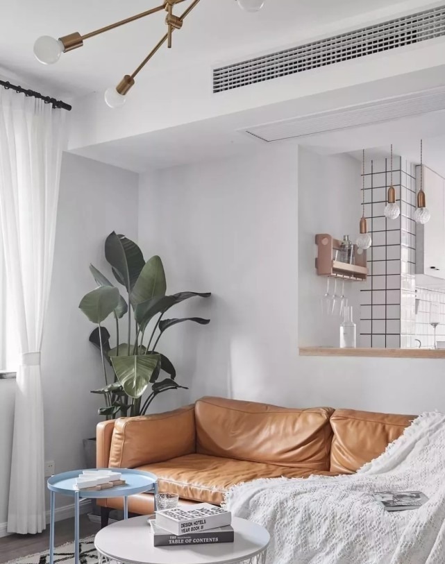 北欧风|平淡无奇的89㎡小户型,将其客餐厅全开放,瞬间变得美貌又明亮!