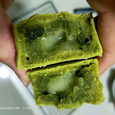 吉士粉|抹茶芝士流心月饼