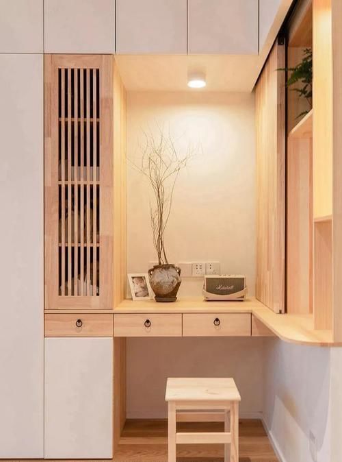 书桌|45㎡网红学区房,一家三口毫不拥挤,还有儿童游乐场