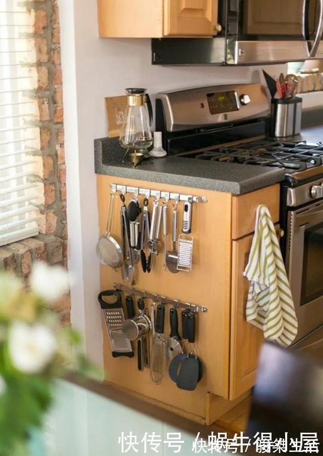 置物架|厨房好用到犯规的10个死角，不用收纳神器，就让厨房瞬间大5倍