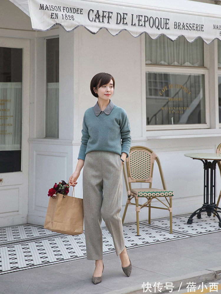 one 衣品比长相重要,把“西裤”穿到极致的女性,“高级感”扑面而来