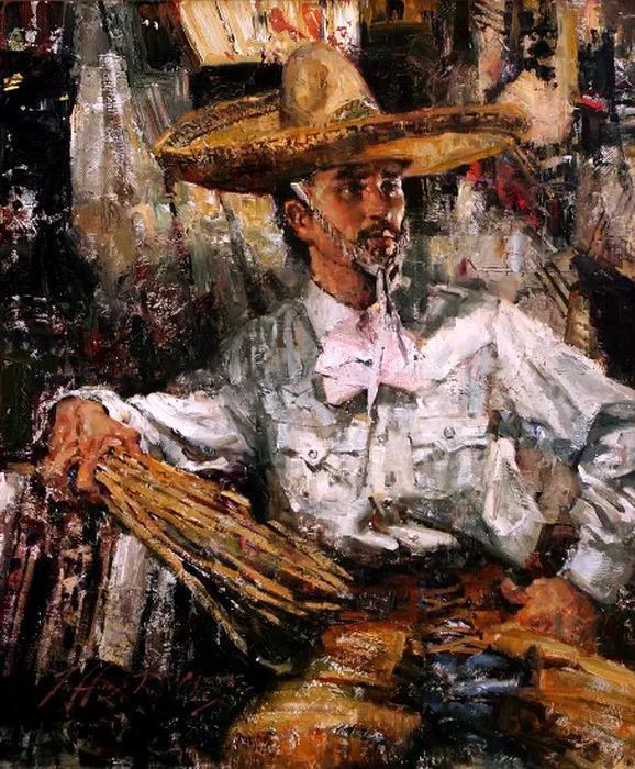 jeffrey|他的油画笔触粗犷又细腻,透着一种不可言说的美