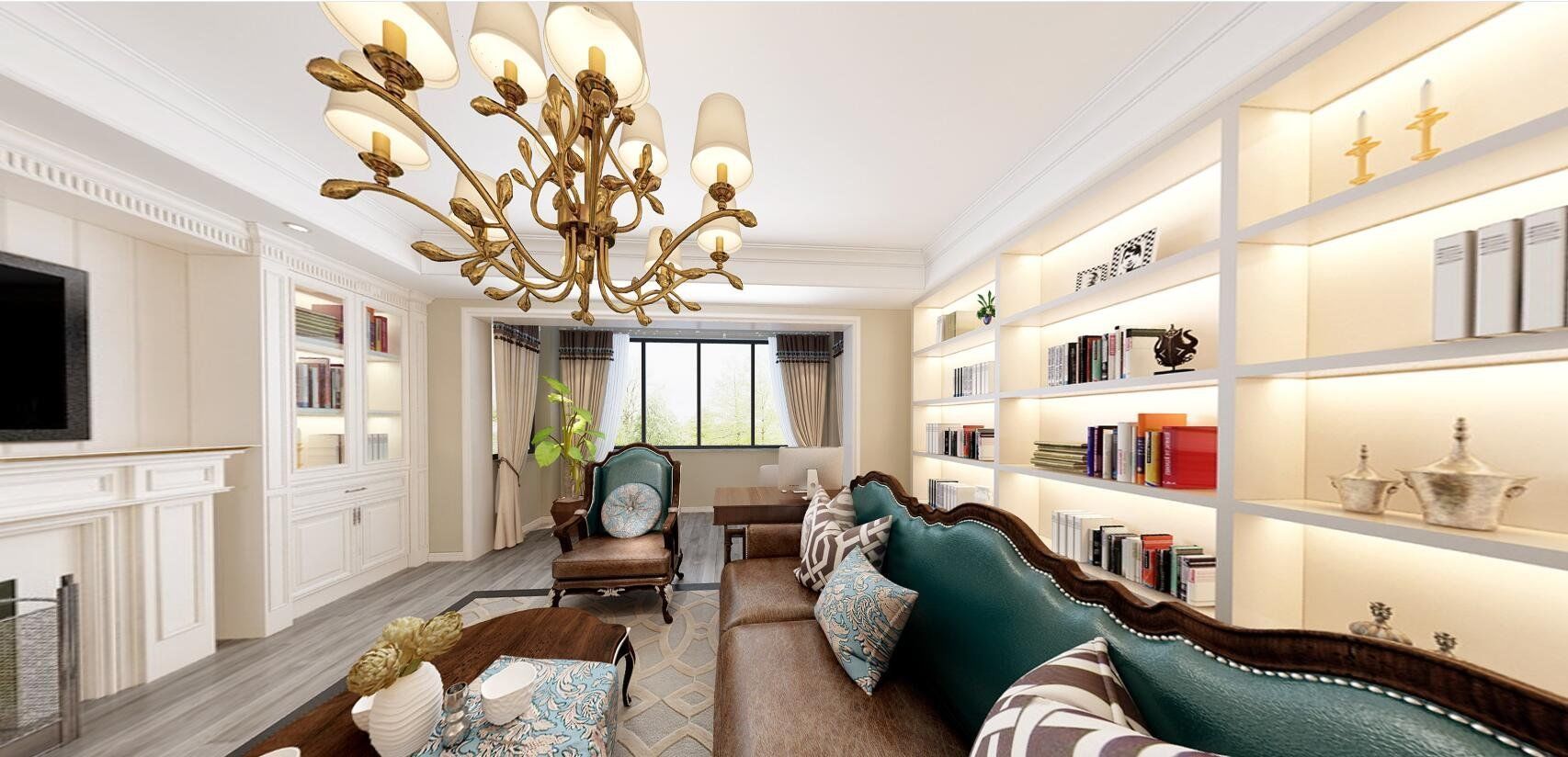 现代|180㎡现代简约风，现代与复古并存，尽显精致生活格调