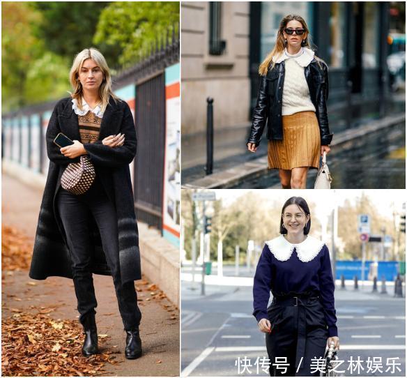 娃娃领的服|这个冬天这种穿搭火了,表面淑女实际绿茶,男人太迷这种乖巧搭配