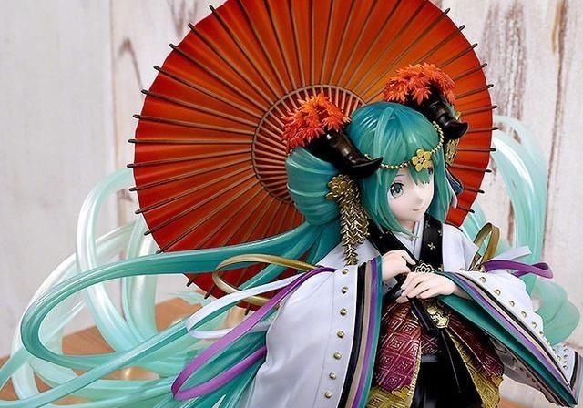 voc初音未来超华丽和服永恒大陆手办实物公开 既见未来 为何不buy