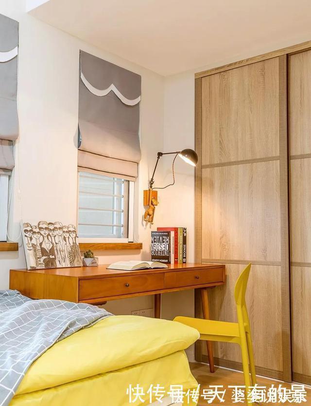 温馨感|晒晒邻居的小三居，北欧风以暖色调为主，让小家倍增温馨感，好看