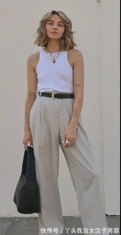 小西装 入秋第一条裤子就选它,搞定早秋的气温无常!