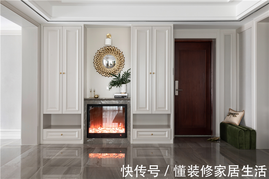 床头柜|2021年的装修能好看到什么样?21万打造浪漫优雅的四居法式轻奢风