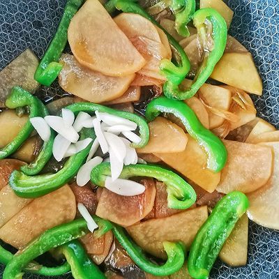 青椒土豆片|青椒炒土豆片