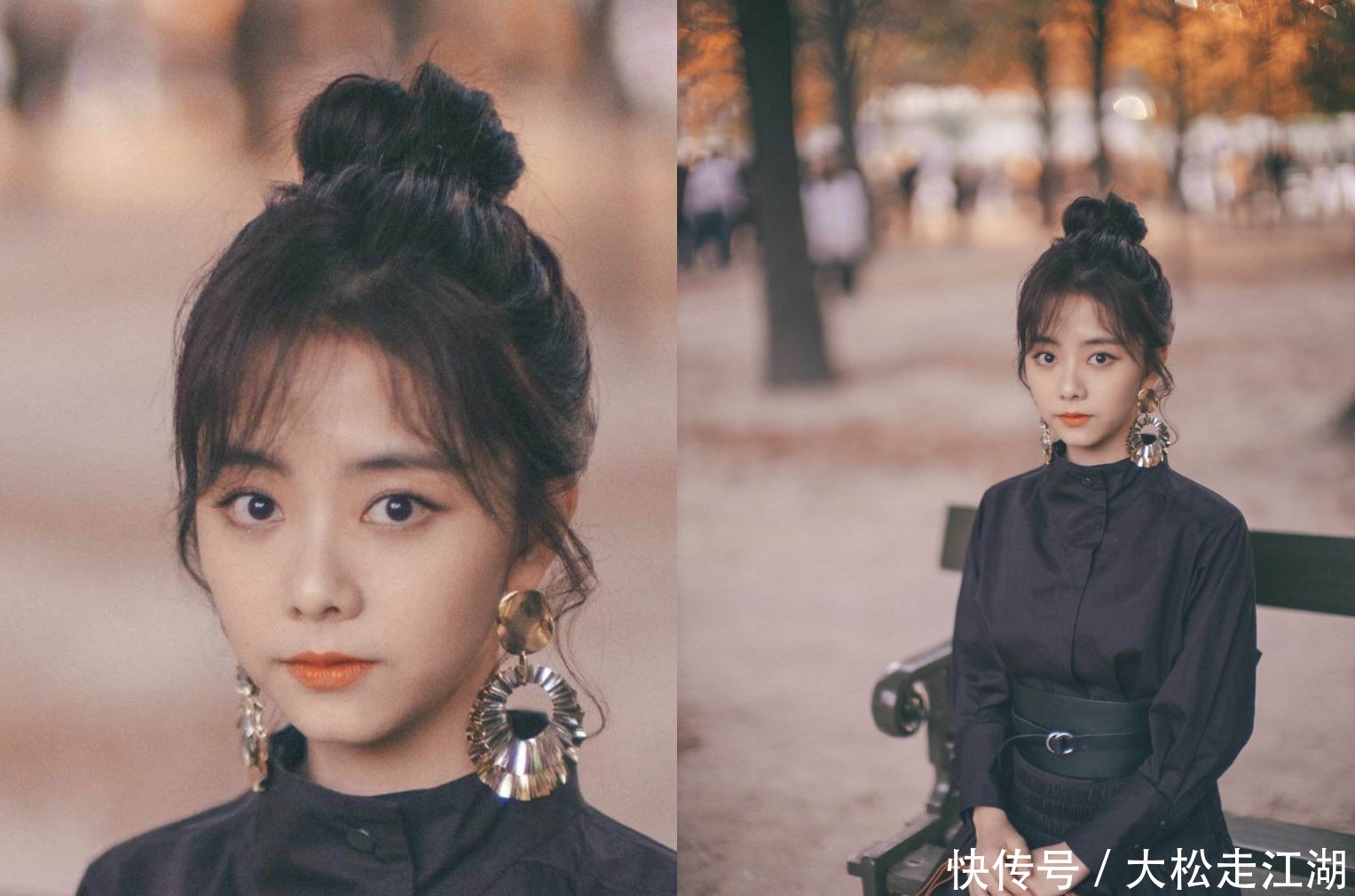 时髦|秋冬配饰首选耳饰,超实用的脸型搭配技巧,让你穿出时髦感
