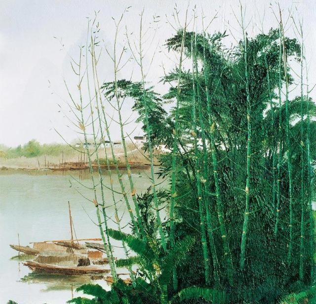 吴冠中|“中国画”吴冠中画的太好,中国画在他笔下活了起来