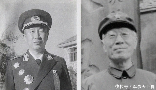 授予|他没有参加过红军，率领一个师投奔八路军，55年被授予中将军衔