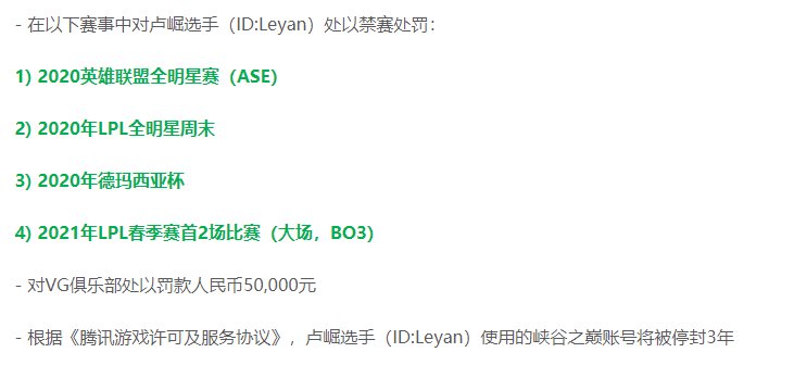 处罚公告|乐言利用BUG后续，VG以及官方联手处罚，网友直呼“就这”？