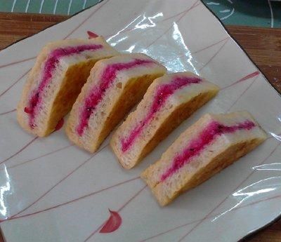 #安佳万圣烘焙奇妙夜# 火龙果果酱西多士