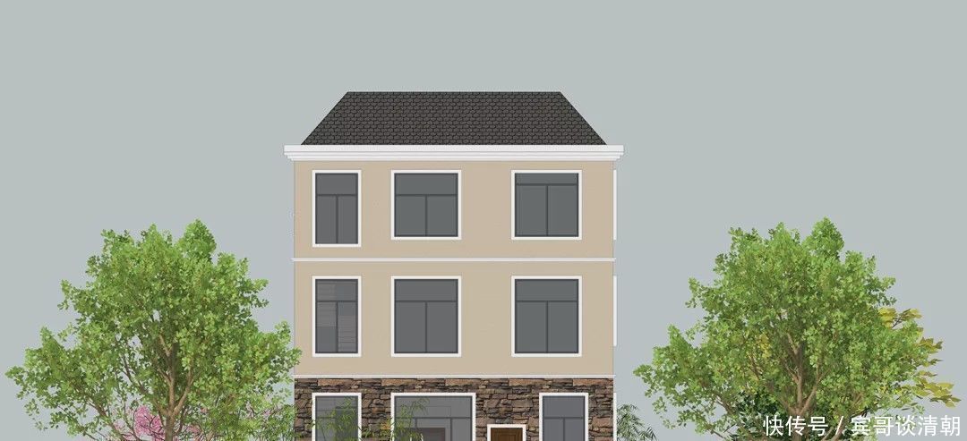 户型|宅基地开间不足10米这样设计大气十足,建成后保证羡慕死村里人