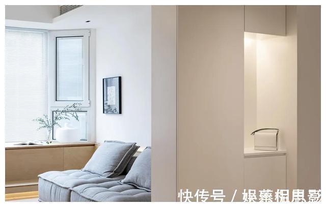 户型|89㎡高颜值美宅，「书墙+地台」的设计很抢眼，轻松住下三代人！