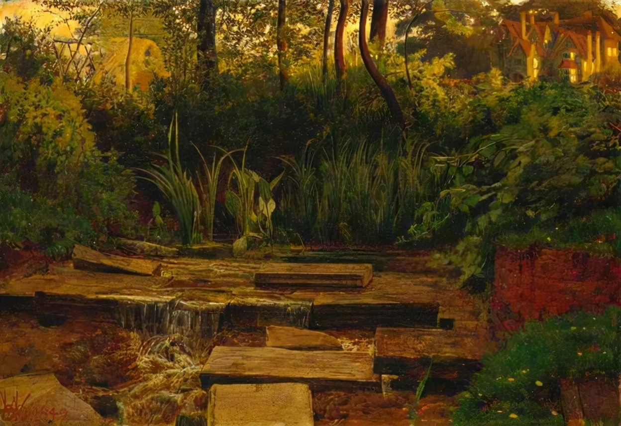 前派$威廉·霍尔曼·亨特(William Holman Hunt)拉斐尔前派创始人油画