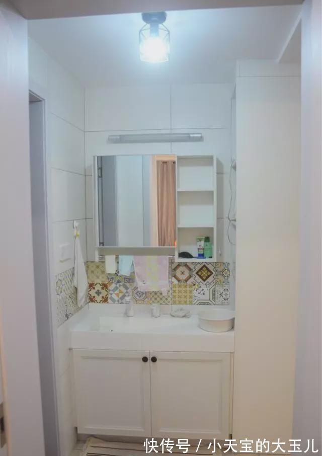 接地气|老公爆改48㎡老学区房,封了阳台还多出一个衣帽间,十分实用