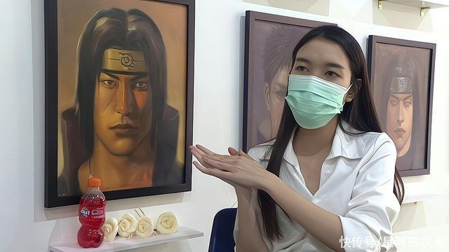 角色|画展现场成为灵堂，女画师为动漫角色办遗照展，宇智波鼬被人上香