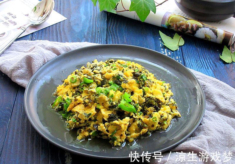 别看它是佐餐的咸菜,加上鸡蛋,就是人人都夸的一道开胃下饭菜