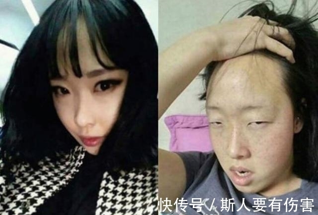 女生|女生化妆前后对比，以后还能相信画完妆的妹子吗？