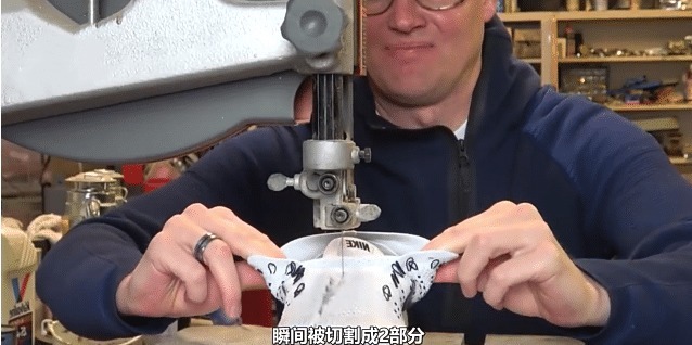 气垫 耐克鞋为啥贵的理直气壮老外切开后,网友贵有贵的道理