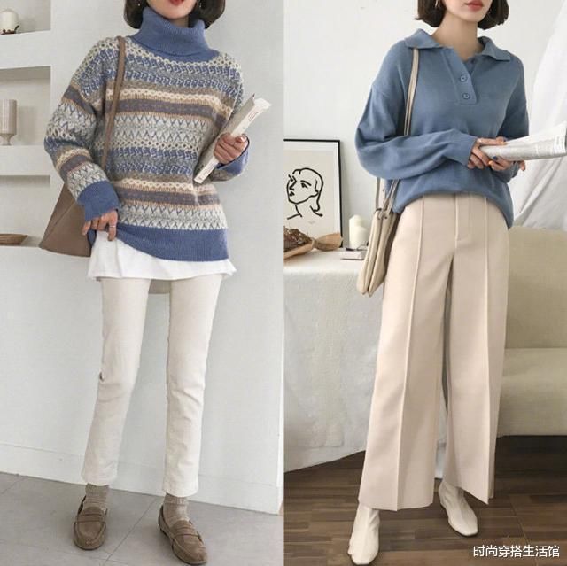小姐姐|女人别不舍得打扮自己,18套简单实用的毛衣穿搭,太适合普通人了
