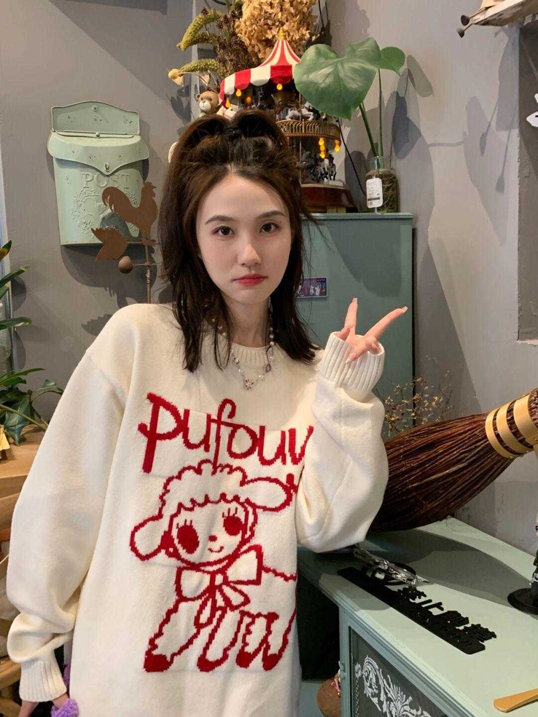 大衣 寒冬的毛衣依旧温柔,搭配大衣、羽绒服照样好看有气质